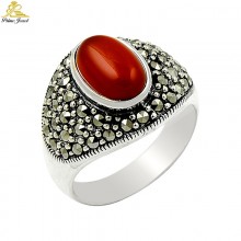 Gümüş Markazit Yüzük